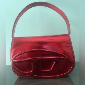 SOLD Authentic DIESEL 1DR Bag - Metallic Red